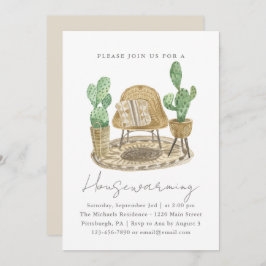 あたたかな植物の新しい家 お披露目 案内状