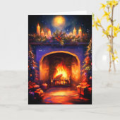 あたたかな炉端 カード (黄色い花)