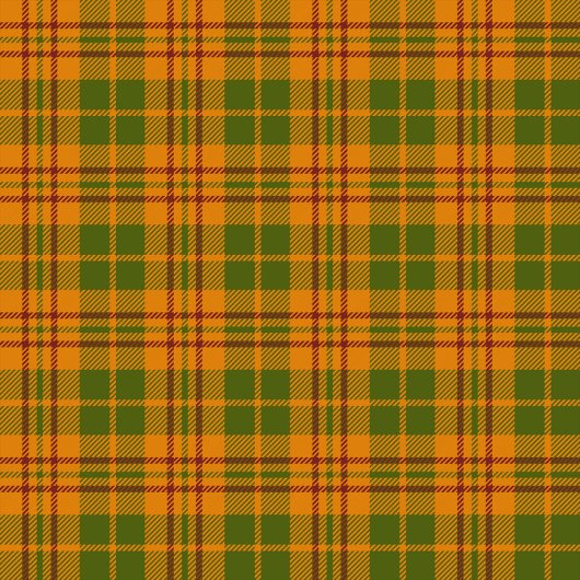 あたたかな秋のチェック柄カーテン オーダーメイド ファームハウススタイル シャワーカーテン