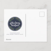 あたたかな願い | フォトホリデーカード シーズンポストカード (裏面)