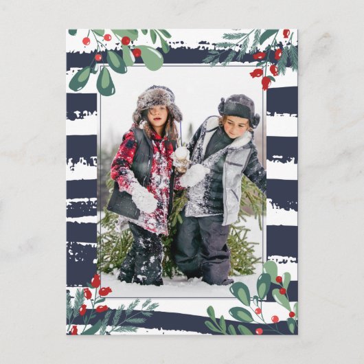 あたたかな願い | フォトホリデーカード シーズンポストカード (正面)
