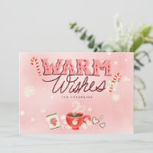 あたたかな願い ホリデーカード ホットココア付き (スタンド正面)