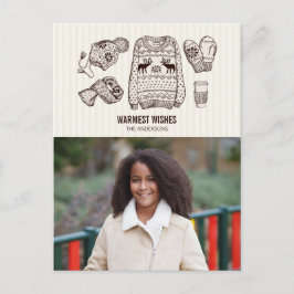 あたたかな願い ホリデー エッセンシャル フォト ポストカード