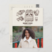 あたたかな願い ホリデー エッセンシャル フォト ポストカード (正面/裏面)