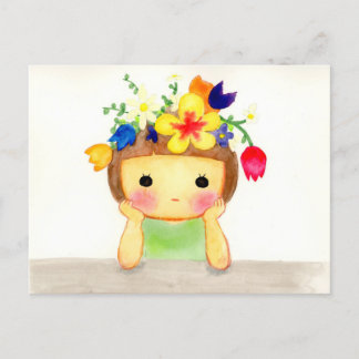 あたまお花畑 シーズンポストカード
