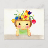 あたまお花畑 シーズンポストカード (正面)