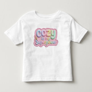 あったかいのがわたしのすごい力 トドラーTシャツ