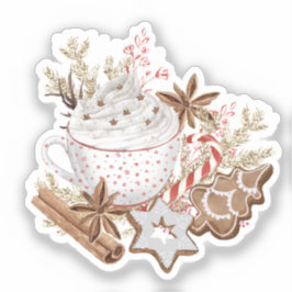 あったかいクリスマスのおやつ シール