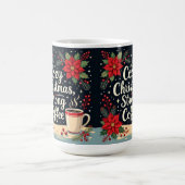 あったかいクリスマスの濃いコーヒー コーヒーマグカップ (中央)