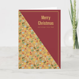 あったかいクリスマスカード シーズンカード