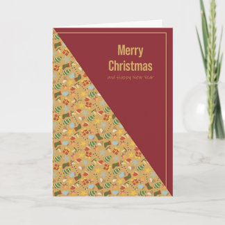 あったかいクリスマスカード シーズンカード