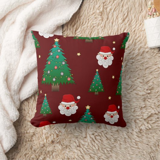 あったかいクリスマス家族の集まりセット クッション (ブランケット)