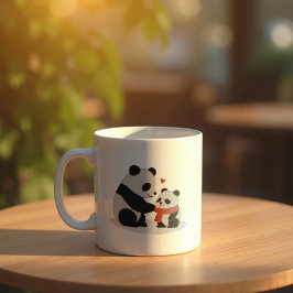 あったかいハグ パンダの愛 コーヒーマグカップ