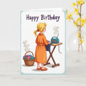 あったかいホームパーティー 誕生日カード カード (黄色い花)