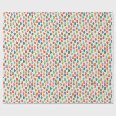 あったかい冬のミトン ラッピングペーパー ロール (フラット)