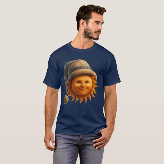 あったかい冬の太陽 ☀️🧣 Tシャツ (正面フル)