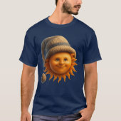 あったかい冬の太陽 ☀️🧣 Tシャツ (正面)