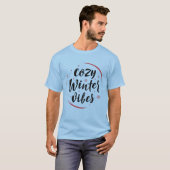あったかい冬の雰囲気Tシャツ Tシャツ (正面フル)