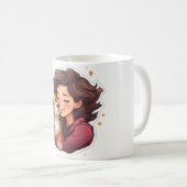あったかい友達マグ コーヒーマグカップ (正面右)