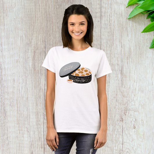 あったかい夜のマフィン型 Tシャツ