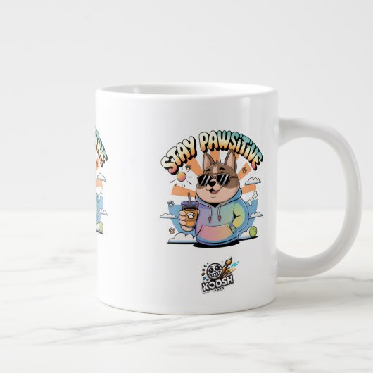 あったかい朝のコーヒーマグ ジャンボコーヒーマグカップ (右)