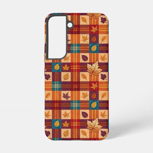 あったかい秋のスマホケース SAMSUNG GALAXYケース (裏面)
