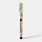 あったかい雨の日リス先生への感謝を込めたケース iPhone 15ケース (左側面)