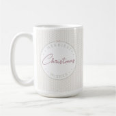 あったかクリスマスマグカップ コーヒーマグカップ (左)