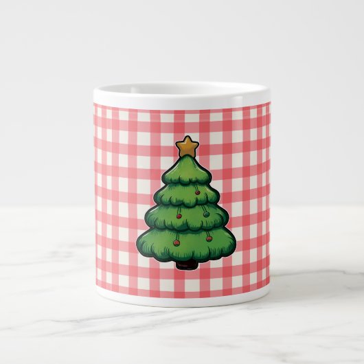 あったかクリスマスマグ ジャンボコーヒーマグカップ (正面)