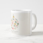 あったかクリスマスマグ ジャンボコーヒーマグカップ (正面右)
