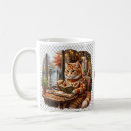 あったかコーヒー猫トートバッグ コーヒーマグカップ