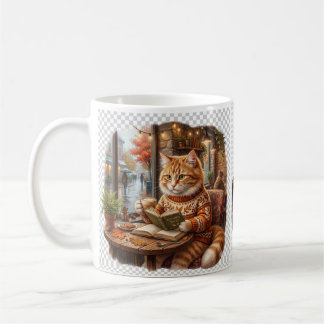あったかコーヒー猫トートバッグ コーヒーマグカップ