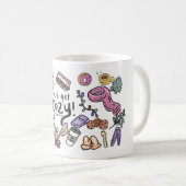 あったかシーズンマグカップ、イラスト コーヒーマグカップ (正面右)