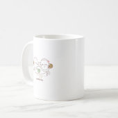 あったかソックモンキー  コーヒーマグカップ (正面左)
