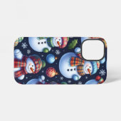 あったかフェスティブスノーマン iPhoneケース (裏面横)