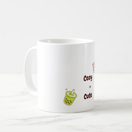 あったか可愛いマグカップ コーヒーマグカップ (正面左)