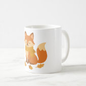 あったか秋のきつねマグ コーヒーマグカップ (正面右)