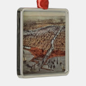 あったようにシカゴ、c.1880 メタルオーナメント (右)