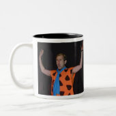 あっているジョージ・ブッシュ彼自身 ツートーンマグカップ (左)