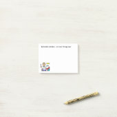 "あって下さい歯科医に親切が、私達余りに持っています詰物を" ポストイット (デスク上)