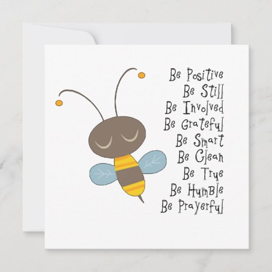 …あって下さい 招待状 (正面)