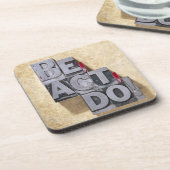 、あって下さい、機能して下さい コースター (左側)