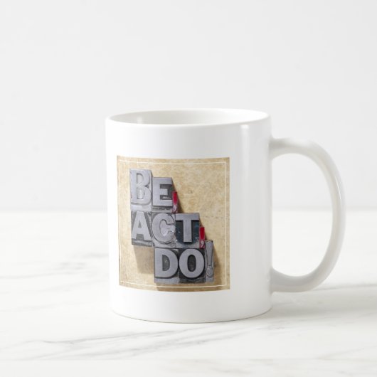 、あって下さい、機能して下さい コーヒーマグカップ (右)