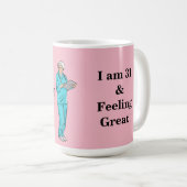 あって緊張に満ちているがあることをだれが言いますナースがか。 コーヒーマグカップ (正面右)