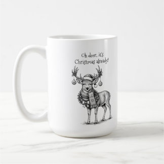 あっという間にクリスマス コーヒーマグカップ