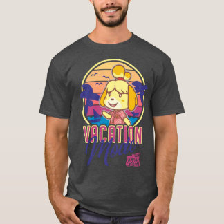 あつまれどうぶつの森 ニュー ホライズンズ イザベル バケーション モード Tシャツ