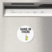 あつるあおもしろいのカエルの引用文贈り物 マグネット (インサイチュ (食洗機))