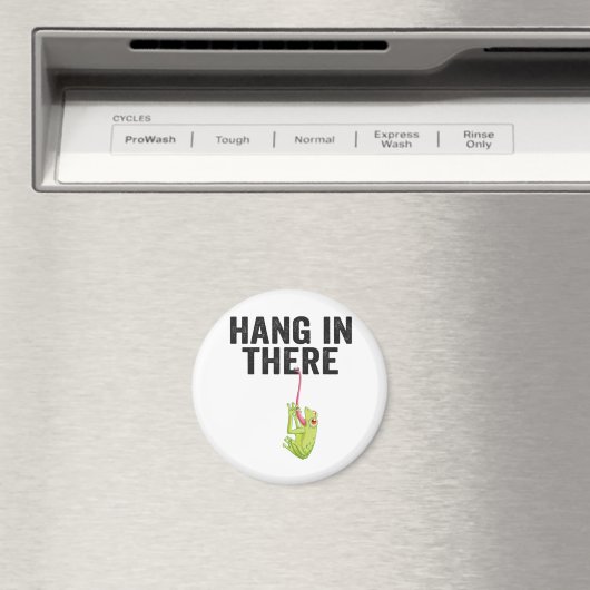 あつるあおもしろいのカエルの引用文贈り物 マグネット (インサイチュ (食洗機))