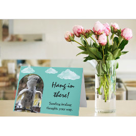 あつるの羽毛の友は元気になる カード