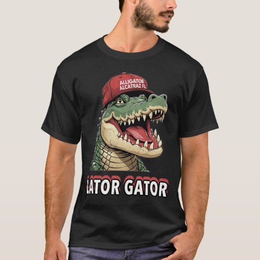 あとでねワニ Tシャツ (正面)